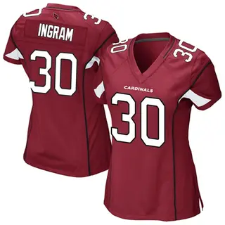 Arizona Cardinals Women's Keaontay Ingram Game Cardinal Team Color Jersey