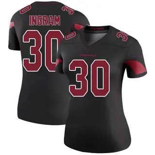 Arizona Cardinals Women's Keaontay Ingram Legend Color Rush Jersey - Black
