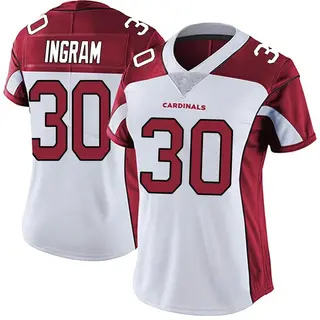 Arizona Cardinals Women's Keaontay Ingram Limited Vapor Untouchable Jersey - White