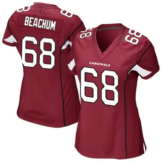 Arizona Cardinals Women's Kelvin Beachum Game Cardinal Team Color Jersey