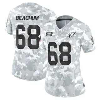 Arizona Cardinals Women's Kelvin Beachum Limited 2024 Salute to Service Jersey - Arctic Camo