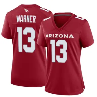 Arizona Cardinals Women's Kurt Warner Game Cardinal Jersey