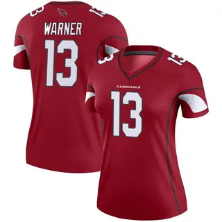 Arizona Cardinals Women's Kurt Warner Legend Cardinal Jersey