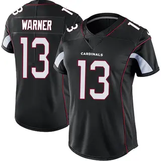 Arizona Cardinals Women's Kurt Warner Limited Vapor Untouchable Jersey - Black