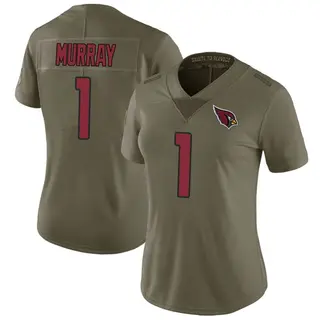 Arizona Cardinals Women's Kyler Murray Limited 2017 Salute to Service Jersey - Green