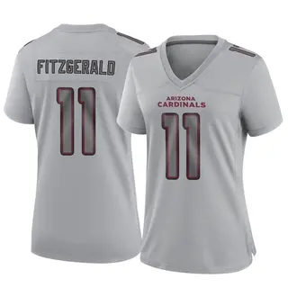 Arizona Cardinals Women's Larry Fitzgerald Game Atmosphere Fashion Jersey - Gray