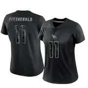 Arizona Cardinals Women's Larry Fitzgerald Limited Reflective Jersey - Black