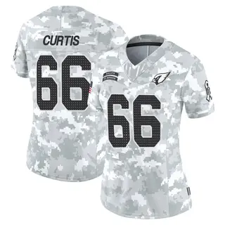 Arizona Cardinals Women's McClendon Curtis Limited 2024 Salute to Service Jersey - Arctic Camo