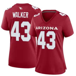 Arizona Cardinals Women's Mykal Walker Game Cardinal Jersey