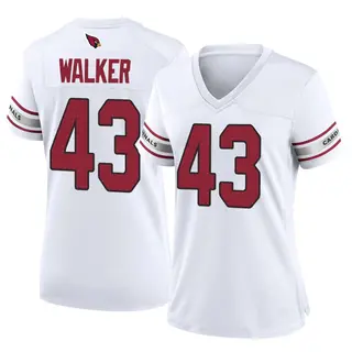 Arizona Cardinals Women's Mykal Walker Game Jersey - White