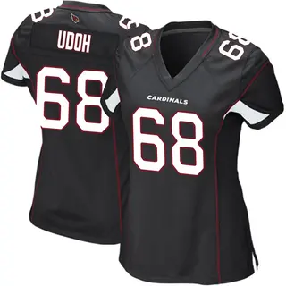 Arizona Cardinals Women's Olisaemeka Udoh Game Alternate Jersey - Black