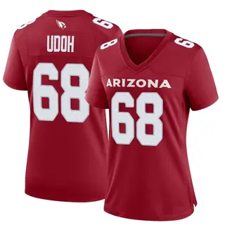 Arizona Cardinals Women's Olisaemeka Udoh Game Cardinal Jersey