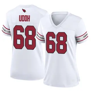 Arizona Cardinals Women's Olisaemeka Udoh Game Jersey - White