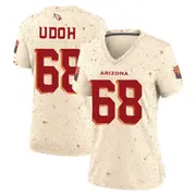 Arizona Cardinals Women's Olisaemeka Udoh Game Natural 2025 Rivalries Collection Jersey
