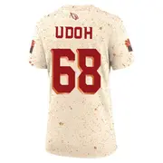 Arizona Cardinals Women's Olisaemeka Udoh Game Natural 2025 Rivalries Collection Jersey