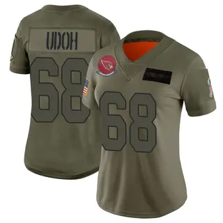 Arizona Cardinals Women's Olisaemeka Udoh Limited 2019 Salute to Service Jersey - Camo