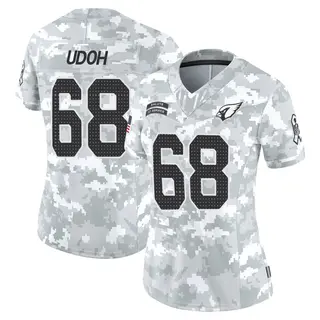 Arizona Cardinals Women's Olisaemeka Udoh Limited 2024 Salute to Service Jersey - Arctic Camo