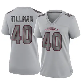 Arizona Cardinals Women's Pat Tillman Game Atmosphere Fashion Jersey - Gray