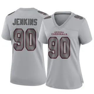 Arizona Cardinals Women's Patrick Jenkins Game Atmosphere Fashion Jersey - Gray