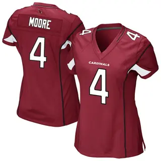 Arizona Cardinals Women's Rondale Moore Game Cardinal Team Color Jersey