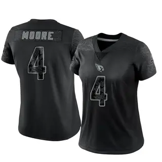 Arizona Cardinals Women's Rondale Moore Limited Reflective Jersey - Black