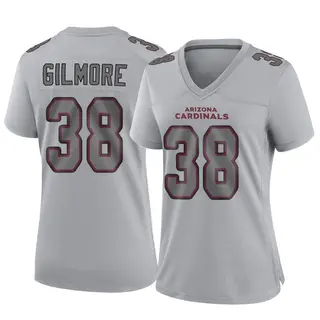 Arizona Cardinals Women's Steven Gilmore Game Atmosphere Fashion Jersey - Gray