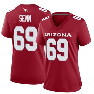 Arizona Cardinals Women's Valentin Senn Game Cardinal Jersey