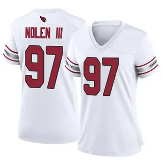 Arizona Cardinals Women's Walter Nolen III Game Jersey - White