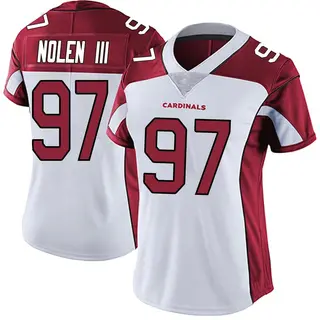 Arizona Cardinals Women's Walter Nolen III Limited Vapor Untouchable Jersey - White