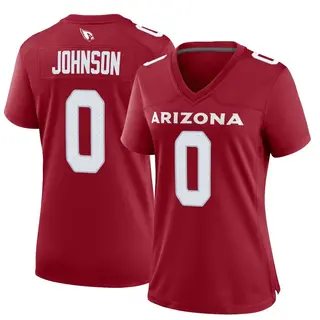 Arizona Cardinals Women's Will Johnson Game Cardinal Jersey