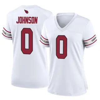 Arizona Cardinals Women's Will Johnson Game Jersey - White