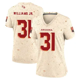 Arizona Cardinals Women's Wydett Williams Jr. Game Natural 2025 Rivalries Collection Jersey