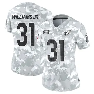 Arizona Cardinals Women's Wydett Williams Jr. Limited 2024 Salute to Service Jersey - Arctic Camo
