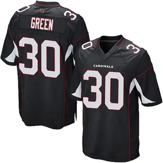 Arizona Cardinals Youth Bryson Green Game Alternate Jersey - Black