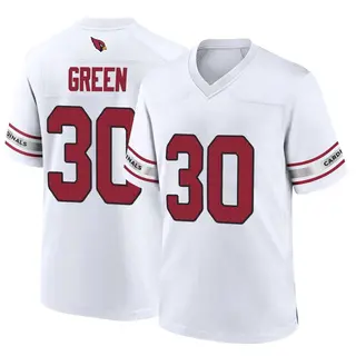 Arizona Cardinals Youth Bryson Green Game Jersey - White