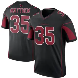 Arizona Cardinals Youth Christian Matthew Legend Color Rush Jersey - Black
