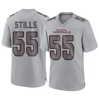 Arizona Cardinals Youth Dante Stills Game Atmosphere Fashion Jersey - Gray