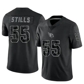 Arizona Cardinals Youth Dante Stills Limited Reflective Jersey - Black