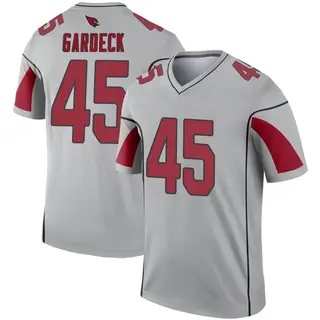 Arizona Cardinals Youth Dennis Gardeck Legend Inverted Silver Jersey