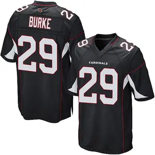 Arizona Cardinals Youth Denzel Burke Game Alternate Jersey - Black