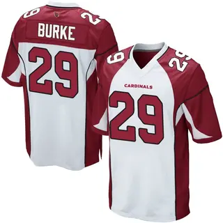 Arizona Cardinals Youth Denzel Burke Game Jersey - White