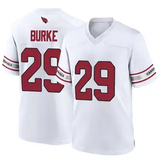 Arizona Cardinals Youth Denzel Burke Game Jersey - White