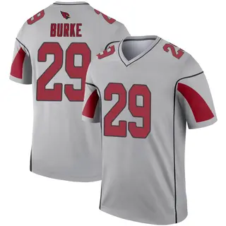 Arizona Cardinals Youth Denzel Burke Legend Inverted Silver Jersey