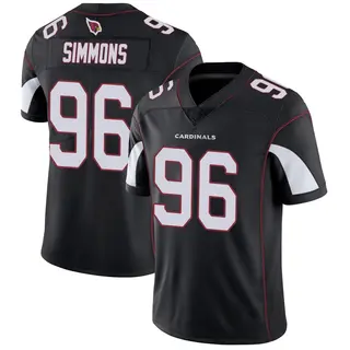 Arizona Cardinals Youth Elijah Simmons Limited Vapor Untouchable Jersey - Black