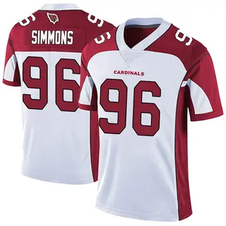 Arizona Cardinals Youth Elijah Simmons Limited Vapor Untouchable Jersey - White