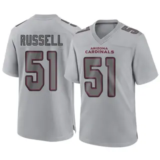 Arizona Cardinals Youth J.J. Russell Game Atmosphere Fashion Jersey - Gray