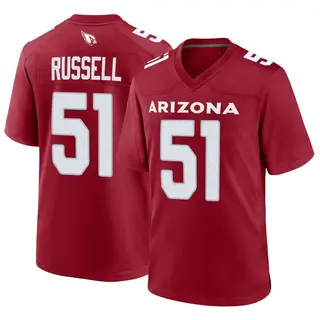 Arizona Cardinals Youth J.J. Russell Game Cardinal Jersey