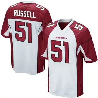 Arizona Cardinals Youth J.J. Russell Game Jersey - White