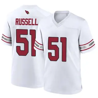 Arizona Cardinals Youth J.J. Russell Game Jersey - White