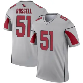 Arizona Cardinals Youth J.J. Russell Legend Inverted Silver Jersey